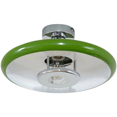 Lindby Deckenlampe Branford 10041893 Retro Vintage Antik in Grün aus Metall 1-flammig E27 Wohnzimmerleuchte Lindby Deckenlampe Branford 10041893 Retro Vintage Antik in Grün aus Metall 1-flammig E27 Wohnzimmerleuchte