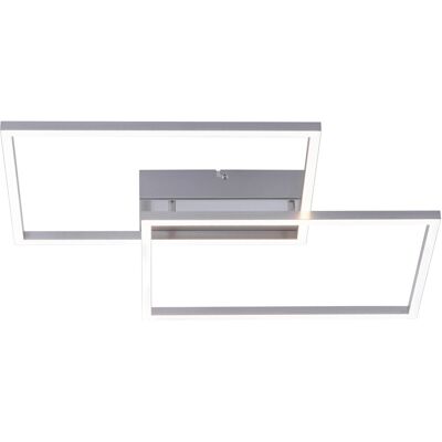 Leuchten Direkt IVEN Deckenleuchte - Dimmbar, CCT Einstellbar, Silber Leuchten Direkt IVEN Deckenleuchte - Dimmbar, CCT Einstellbar, Silber