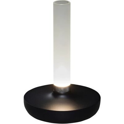 Konstsmide LED-Akku-Vase Biarritz Schwarz ø 13,5 cm x 20,5 cm Konstsmide LED-Akku-Vase Biarritz Schwarz ø 13,5 cm x 20,5 cm