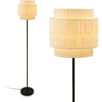 Briloner Natürliche Raffia Stehlampe - Boho Stil Briloner Natürliche Raffia Stehlampe - Boho Stil