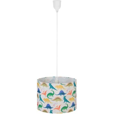 Relaxdays Hängelampe Kunststoff Bunt Mit Dino-Motiven Höhenverstellbar 145 cm x 35 cm 0,6 kg Relaxdays Hängelampe Kunststoff Bunt Mit Dino-Motiven Höhenverstellbar 145 cm x 35 cm 0,6 kg