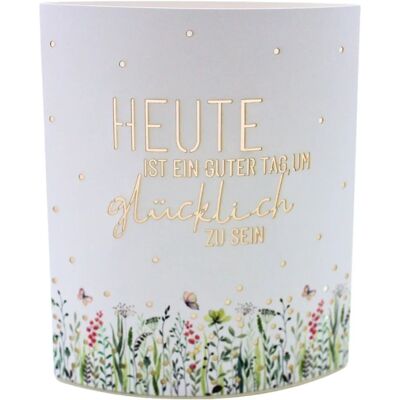 Dekohelden24 Dekolicht Nachtlicht Dekolampe Lampe Leuchte Heute ist ein Guter Tag mit Timer 6/18 h Batteriebetrieben 2xAA L/B/H 13 x 5 x 16 cm Dekohelden24 Dekolicht Nachtlicht Dekolampe Lampe Leuchte Heute ist ein Guter Tag mit Timer 6/18 h Batteriebetrieben 2xAA L/B/H 13 x 5 x 16 cm