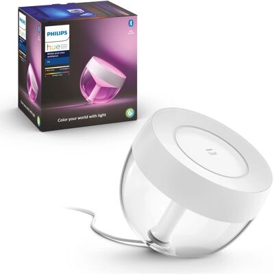 Philips Hue White & Color Ambiance Tischleuchte Iris Weiß 570,m Philips Hue White & Color Ambiance Tischleuchte Iris Weiß 570,m