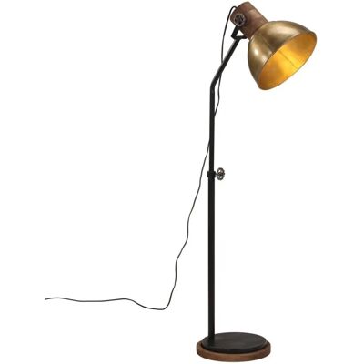 vidaXL Stehleuchte 25 W Antik Messing 30x30x100-150 cm E27 371957 vidaXL Stehleuchte 25 W Antik Messing 30x30x100-150 cm E27 371957