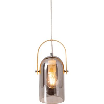 Naeve Vidrio Pendelleuchte - E27, 141cm, Silber Naeve Vidrio Pendelleuchte - E27, 141cm, Silber