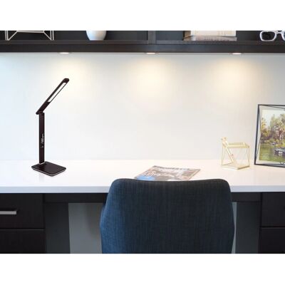Globo LED-Tischlampe Tanna 1-flammig Dunkelbraun 595 x 140 x 590 mm Globo LED-Tischlampe Tanna 1-flammig Dunkelbraun 595 x 140 x 590 mm