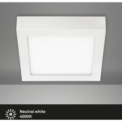 Briloner LED-Decken-& Wandlampe Fire Weiß 12 W Briloner LED-Decken-& Wandlampe Fire Weiß 12 W
