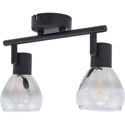 Lindby Deckenlampe Pendura 10031153 Modern in Alu aus Glas 2-flammig E14 Wohnzimmerleuchte Lindby Deckenlampe Pendura 10031153 Modern in Alu aus Glas 2-flammig E14 Wohnzimmerleuchte