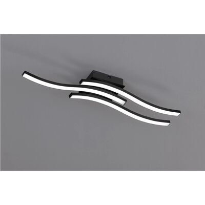 Reality by Trio Reality LED-Deckenleuchte Route 3-flammig Schwarz matt Reality by Trio Reality LED-Deckenleuchte Route 3-flammig Schwarz matt