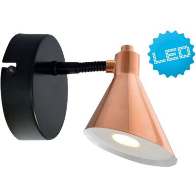 Näve Kupfer LED Wandleuchte - 300 lm Näve Kupfer LED Wandleuchte - 300 lm