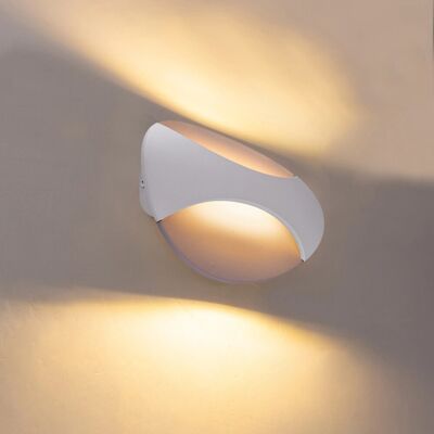 Globo Wandleuchte Alexandra Weiß - Modern Metall LED-Lampe - 230 lm Globo Wandleuchte Alexandra Weiß - Modern Metall LED-Lampe - 230 lm