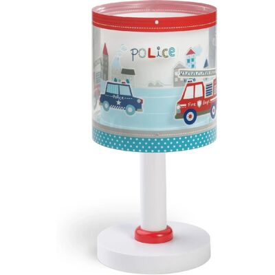 Dalber Tischlampe LED Nachtlicht für Kinder Polizei und Feuerwehr Dalber Tischlampe LED Nachtlicht für Kinder Polizei und Feuerwehr