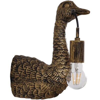 Lindby Nirvathia Wandleuchte - Elegantes Gold-Design - E27 Lindby Nirvathia Wandleuchte - Elegantes Gold-Design - E27