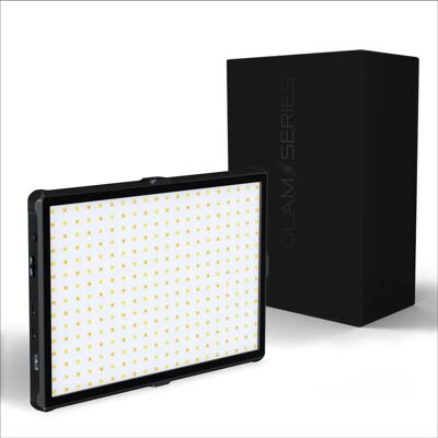 Glamseries Glamluxer M Led-Panel Beleuchtung 3200-5600K Stativ Make-Up Light Glamseries Glamluxer M Led-Panel Beleuchtung 3200-5600K Stativ Make-Up Light