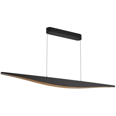 Lucande LED Clavit 10040113 Touchdimmer Dimmbar Modern in Schwarz aus Metall 1-flammig Touch Lampe Wohnzimmerleuchte Lucande LED Clavit 10040113 Touchdimmer Dimmbar Modern in Schwarz aus Metall 1-flammig Touch Lampe Wohnzimmerleuchte