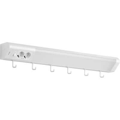 Oktaplex lighting Oktaplex Talin LED Unterbauleuchte Küche 76cm mit Steckdose Küchenlicht Warmweiß 3000K 230V Oktaplex lighting Oktaplex Talin LED Unterbauleuchte Küche 76cm mit Steckdose Küchenlicht Warmweiß 3000K 230V