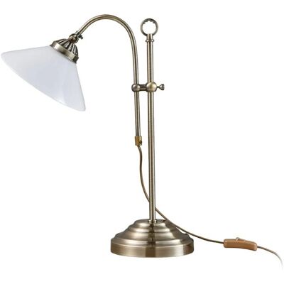 Lindby Tischlampe Otis 9621036 Retro Vintage Antik aus Metall 1-flammig E14 Flurleuchte Lindby Tischlampe Otis 9621036 Retro Vintage Antik aus Metall 1-flammig E14 Flurleuchte