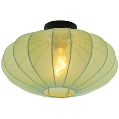 QAZQA - Japandi Green Tela - Bida Textil - Deckenleuchte QAZQA - Japandi Green Tela - Bida Textil - Deckenleuchte