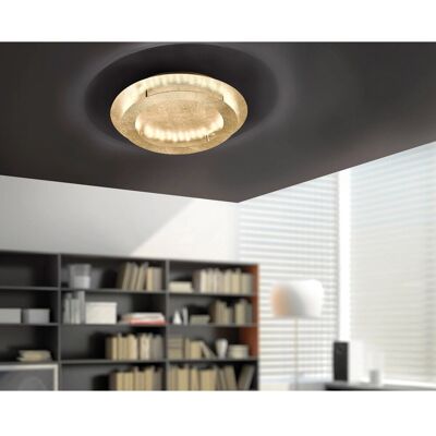 Paul Neuhaus LED-Deckenleuchte Nevis Gold Ø 50 cm Paul Neuhaus LED-Deckenleuchte Nevis Gold Ø 50 cm