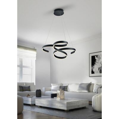 Trio LED-Pendelleuchte Francis Anthrazit Trio LED-Pendelleuchte Francis Anthrazit