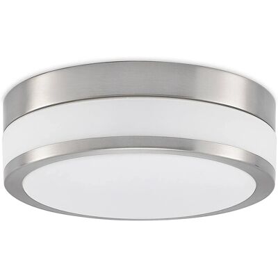 Lindby Deckenlampe Flavi 9620634 Spritzwassergeschützt Modern in Alu aus Metall 2-flammig E27 Badezimmerleuchte Lindby Deckenlampe Flavi 9620634 Spritzwassergeschützt Modern in Alu aus Metall 2-flammig E27 Badezimmerleuchte