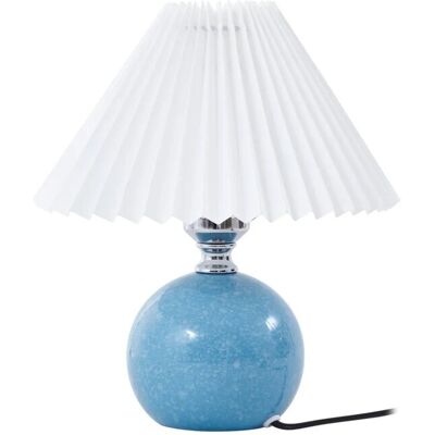 Lindby Tischlampe Kerimi 10020083 Skandinavisch in Blau aus Keramik 1-flammig E27 Wohnzimmerleuchte Lindby Tischlampe Kerimi 10020083 Skandinavisch in Blau aus Keramik 1-flammig E27 Wohnzimmerleuchte