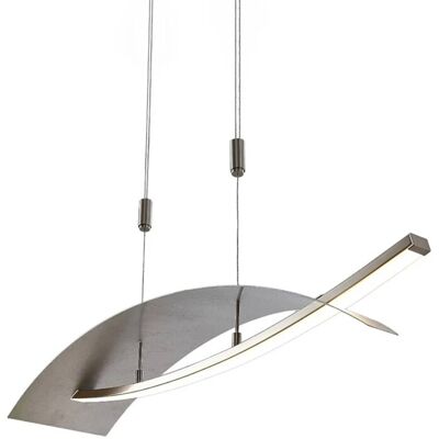 Lucande Marija Pendelleuchte - Modernes Silber, Höhenverstellbar Lucande Marija Pendelleuchte - Modernes Silber, Höhenverstellbar