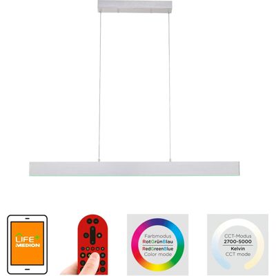 LEUCHTEN DIREKT Nila Pendelleuchte - Smart RGB Weiß LEUCHTEN DIREKT Nila Pendelleuchte - Smart RGB Weiß