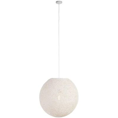 QAZQA Rustikale Pendelleuchte - Seil, Stahl, 60cm Kugel QAZQA Rustikale Pendelleuchte - Seil, Stahl, 60cm Kugel
