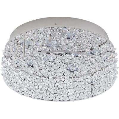 Lucande - Modern Silber LED-Deckenlampe Felias Lucande - Modern Silber LED-Deckenlampe Felias