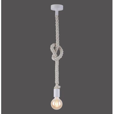 LEUCHTENDIREKT - DIY - Nautischer Knoten - Schnur - Pendelleuchte LEUCHTENDIREKT - DIY - Nautischer Knoten - Schnur - Pendelleuchte