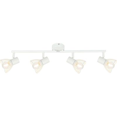 Brilliant Elhi Spot Weiß - 4-flammig, D45, E14, 40W - Spot Brilliant Elhi Spot Weiß - 4-flammig, D45, E14, 40W - Spot