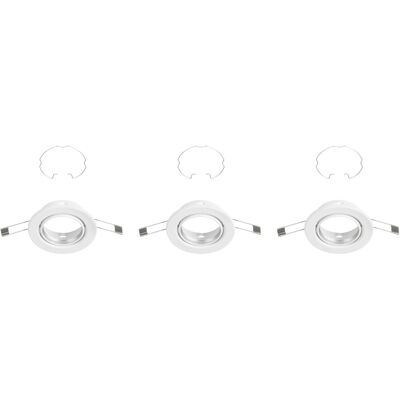 BRILONER - Vestavné svítidlo 8,6 cm - 3 ks sada - bílé - Lighting BRILONER - Vestavné svítidlo 8,6 cm - 3 ks sada - bílé - Lighting