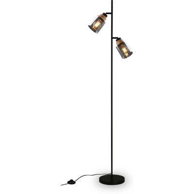 Briloner Modell 1486025 - Glasschirm 2 Leuchten - Lampe Briloner Modell 1486025 - Glasschirm 2 Leuchten - Lampe