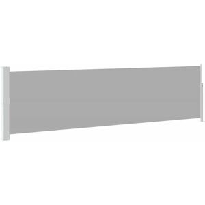 vidaXL Ausziehbare Seitenmarkise 140×500 cm Grau 48398 vidaXL Ausziehbare Seitenmarkise 140×500 cm Grau 48398