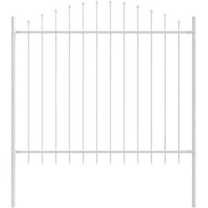 Vidaxl Weiße Gartenzaunpaneel 8,5x1,25 m - Gartenzaun Vidaxl Weiße Gartenzaunpaneel 8,5x1,25 m - Gartenzaun