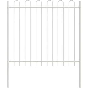 VidaXL Gartenzaun Weiß 5,1x1,5 m - Zaun VidaXL Gartenzaun Weiß 5,1x1,5 m - Zaun