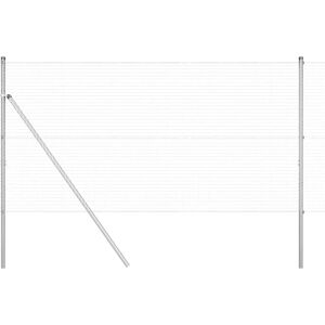 vidaXL Verzinkter Stahlzaunpfosten-Set - Groß 25m, 2 Stück vidaXL Verzinkter Stahlzaunpfosten-Set - Groß 25m, 2 Stück