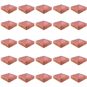 Holmwerk 25x Pfostenkappe Kupfer 91 mm Pyramide 9 x 9 cm Holmwerk 25x Pfostenkappe Kupfer 91 mm Pyramide 9 x 9 cm