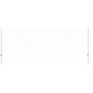 Vividaxl Verzinkter Stahlgartenzaun-Set - 80 cm, 0,8x50 m, Silber - Zaunset Vividaxl Verzinkter Stahlgartenzaun-Set - 80 cm, 0,8x50 m, Silber - Zaunset