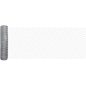 vidaXL U-Kanal 40 cm Sechseckiger Stahlzaun - Zaun vidaXL U-Kanal 40 cm Sechseckiger Stahlzaun - Zaun