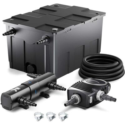 Wiltec Sunsun Cbf-550 Cuv-236 36W Set Neo8000 Pumpe Schlauch Teichfilterset Wiltec Sunsun Cbf-550 Cuv-236 36W Set Neo8000 Pumpe Schlauch Teichfilterset
