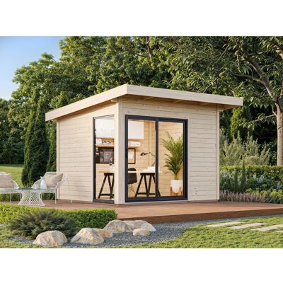 PALMAKO - Andrea - 340x352x249 cm - Fichteholz - Garden shed PALMAKO - Andrea - 340x352x249 cm - Fichteholz - Garden shed