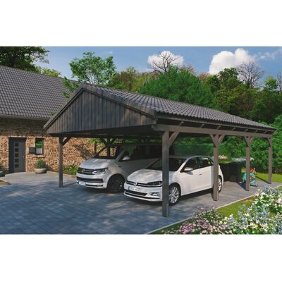 SKANHOLZ - Fichtelberg - 618x808 cm - 362 cm - Carport SKANHOLZ - Fichtelberg - 618x808 cm - 362 cm - Carport