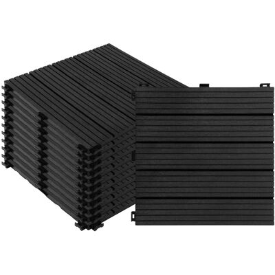 KARAT Terrassenfliesen Claire Wetterfest 30 x 30 cm Grau 11er-Set 1 m² KARAT Terrassenfliesen Claire Wetterfest 30 x 30 cm Grau 11er-Set 1 m²