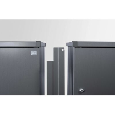 Biohort Verbindungselement für 2 Stück Mülltonnenbox Alex Dunkelgrau-Metallic Biohort Verbindungselement für 2 Stück Mülltonnenbox Alex Dunkelgrau-Metallic