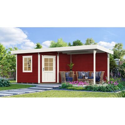 WEKA Gartenhaus 213B Modell - Holz, Rot, Doppeltür - Gartenhaus WEKA Gartenhaus 213B Modell - Holz, Rot, Doppeltür - Gartenhaus