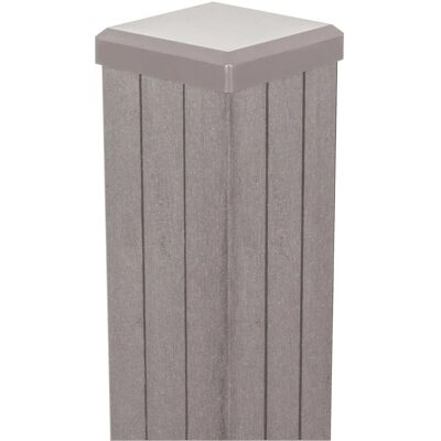 GroJa Fertigzaun-Pfosten zum Einbetonieren 7 cm x 7 cm x 150 cm Bi-Color Sand GroJa Fertigzaun-Pfosten zum Einbetonieren 7 cm x 7 cm x 150 cm Bi-Color Sand