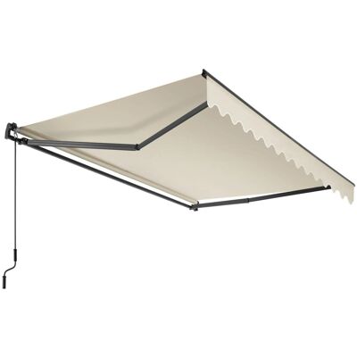 Tectake Gelenkarmmarkise Ornella Verschiedene Größen Uv Beständig und Wasserabweisend 250 x 200 cm 200 x 250 x 41 cm Beige Tectake Gelenkarmmarkise Ornella Verschiedene Größen Uv Beständig und Wasserabweisend 250 x 200 cm 200 x 250 x 41 cm Beige