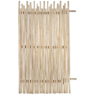Vente-unique Teak-Gartenzaun - Naturlicht - 100x180 cm - Zaunpaneel Vente-unique Teak-Gartenzaun - Naturlicht - 100x180 cm - Zaunpaneel
